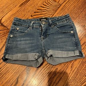 Girls Hudson denim shorts, girls 7